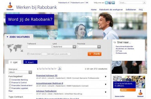 rabobank jobs