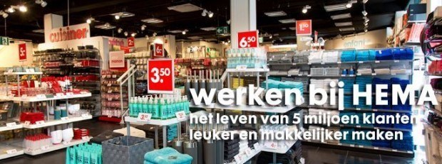 werken bij hema