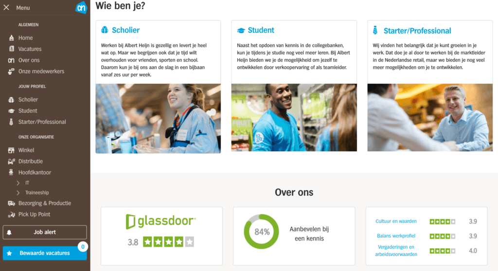 albert heijn glassdoor