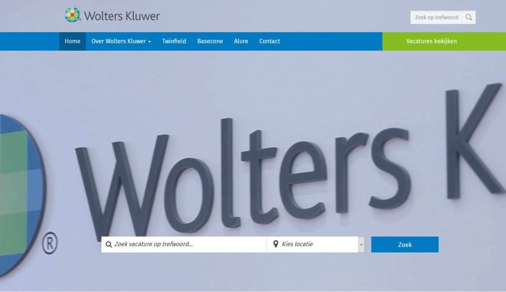 wolers kluwer onrecruit