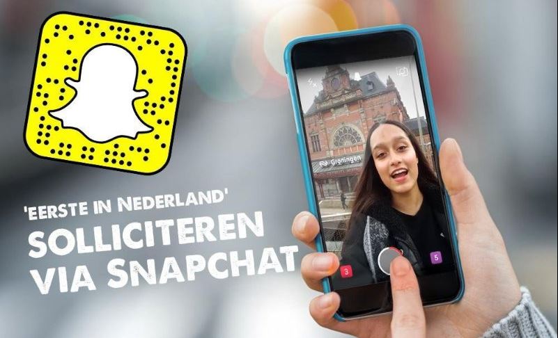 snapchat in nederland