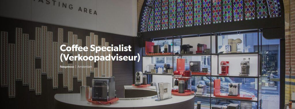 vacature nespresso spielwork 