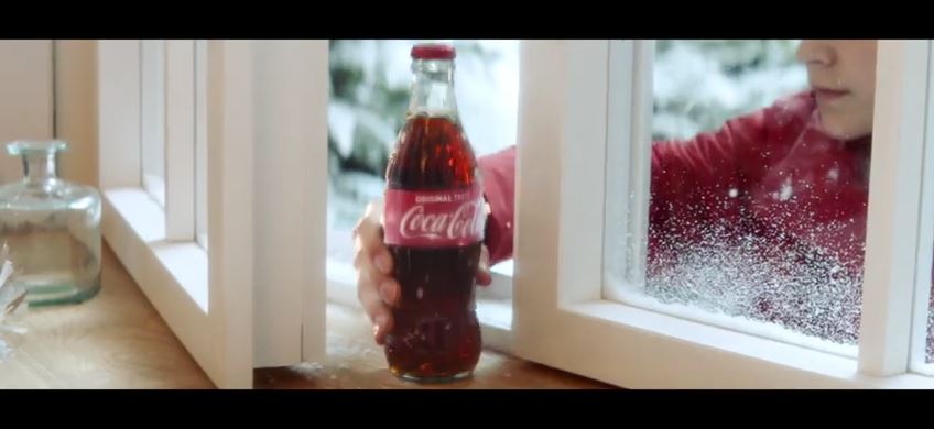 coca cola kerst commercial