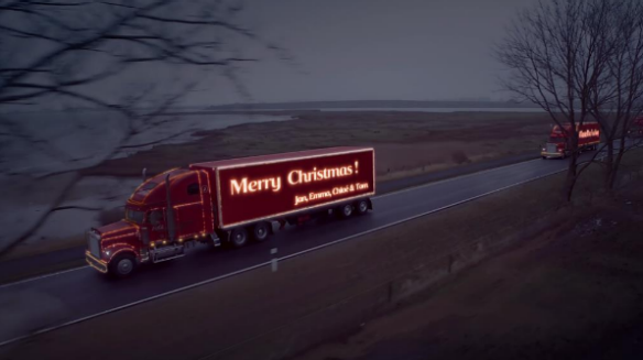 coca cola kersttruck