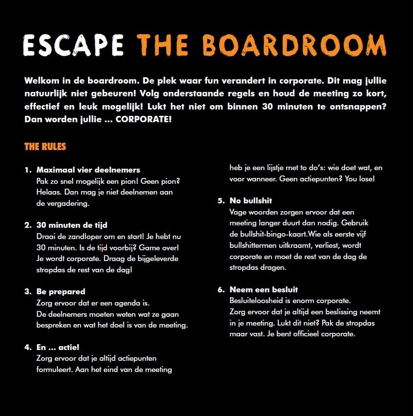 boardroom escape