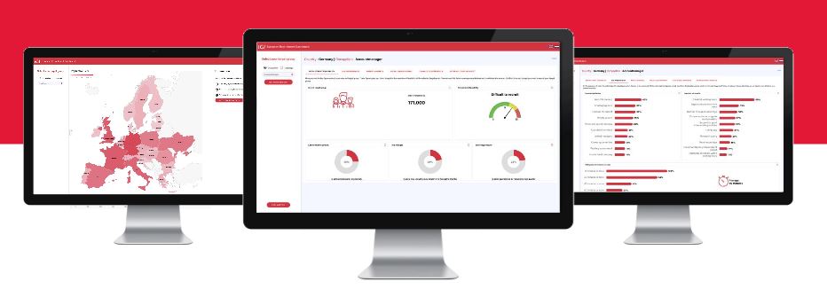 european recruitment dashboard