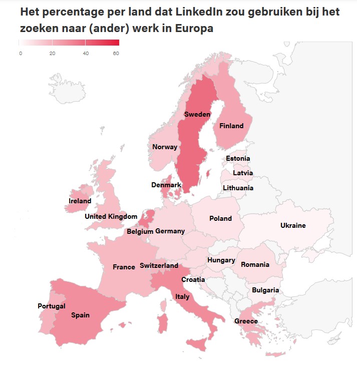 linkedin in europa