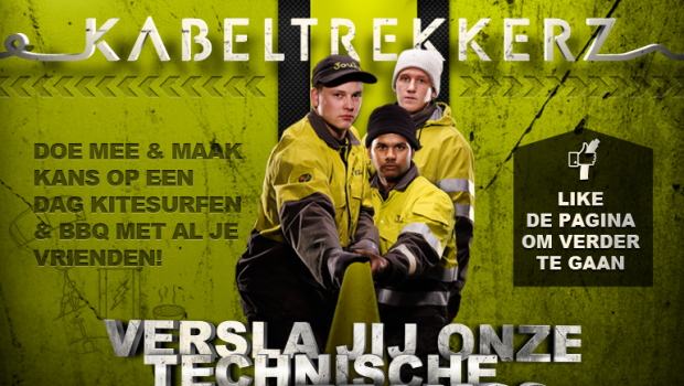 Joulz trekt technici aan met Kabeltrekkerz game