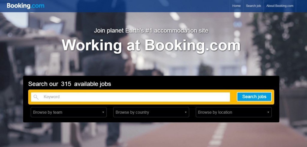Booking.com: wat doe je als je 250.000 sollicitaties per jaar krijgt?