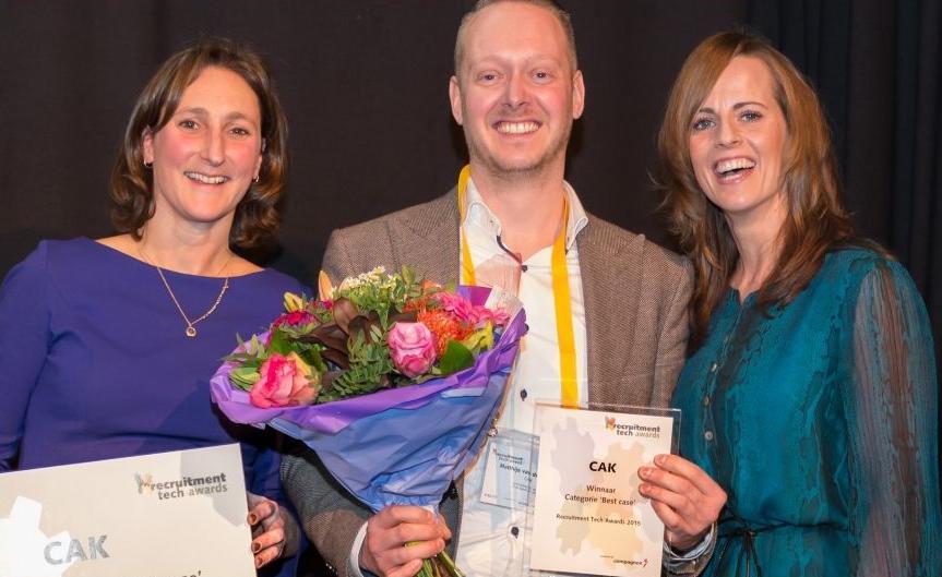 Connexys en CAK eerste winnaars Recruitment Tech Awards