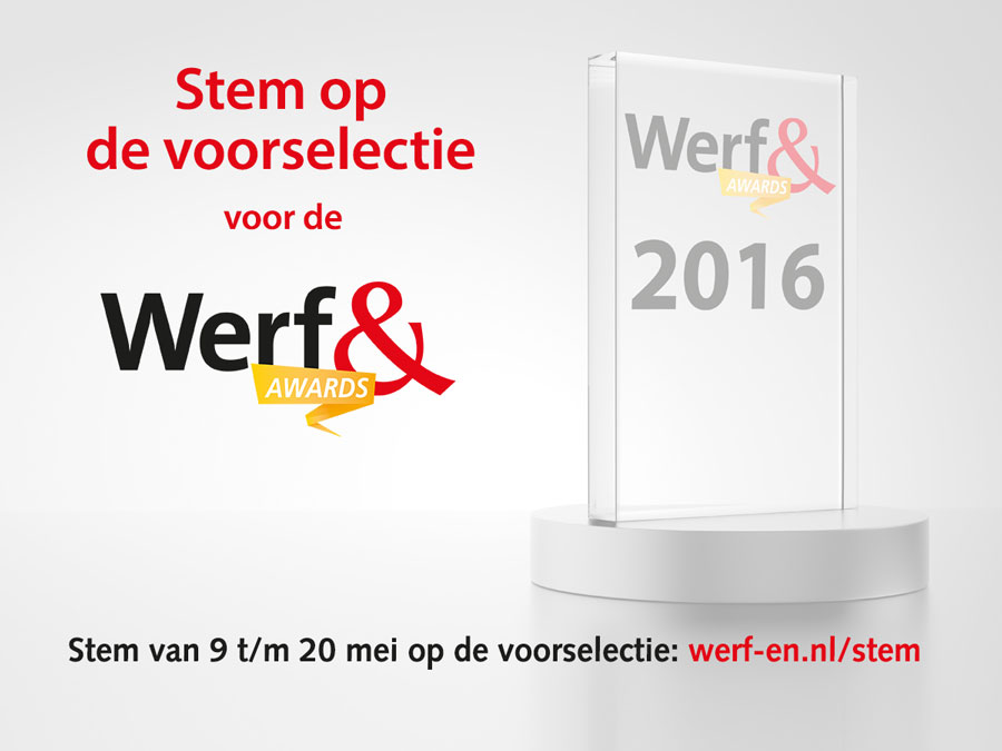 Stem nu voor de Werf& Awards