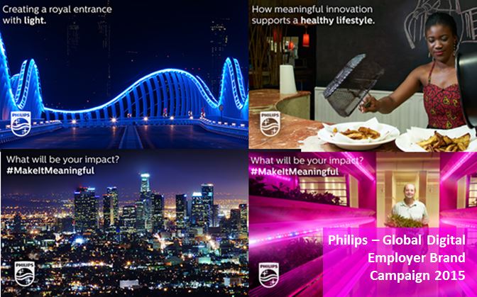 Global digital employer brand campaign Philips (Philips)