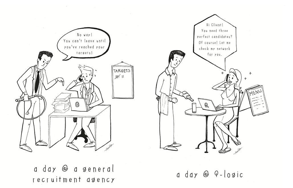 Er is nu ook een recruitmentbureau waarbij je zelf bepaalt wat je