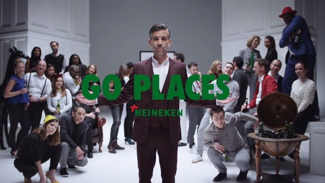 Nu al de wervingscampagne van het jaar: Heineken’s Go Places