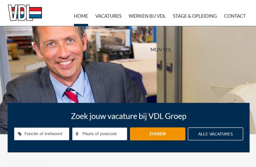 Deze werkenbij-site moet VDL aan 1.500 technici helpen (VDL)