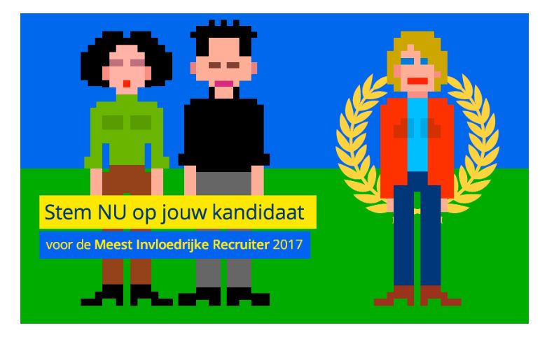 17 kandidaten voor de meest invloedrijke recruiter van het jaar; op wie stem jij?