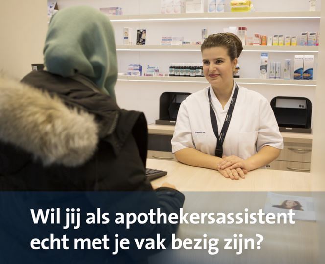 Deze campagne wist ruim 60 apothekersassistenten naar het ziekenhuis te verleiden