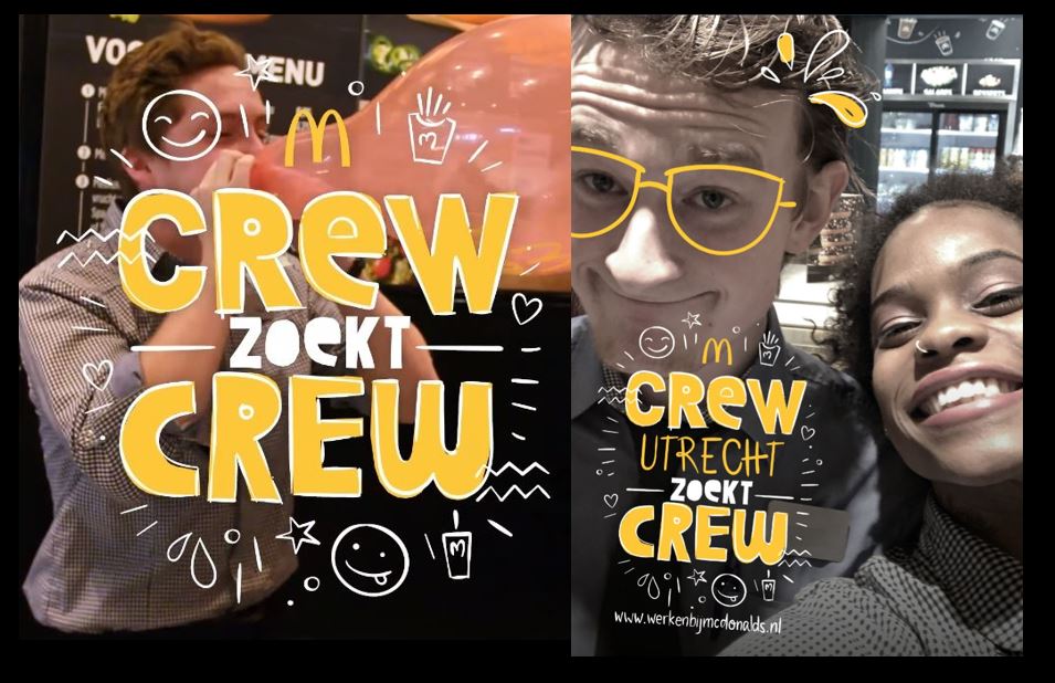 Hoe kom je aan 15.000 nieuwe mensen? McDonald’s zoekt ze via de eigen crew