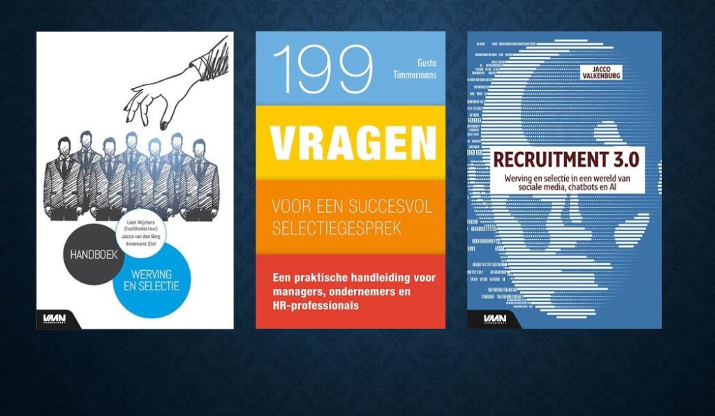 Deze 3 nieuwe boeken helpen ook jouw werving en selectie vooruit