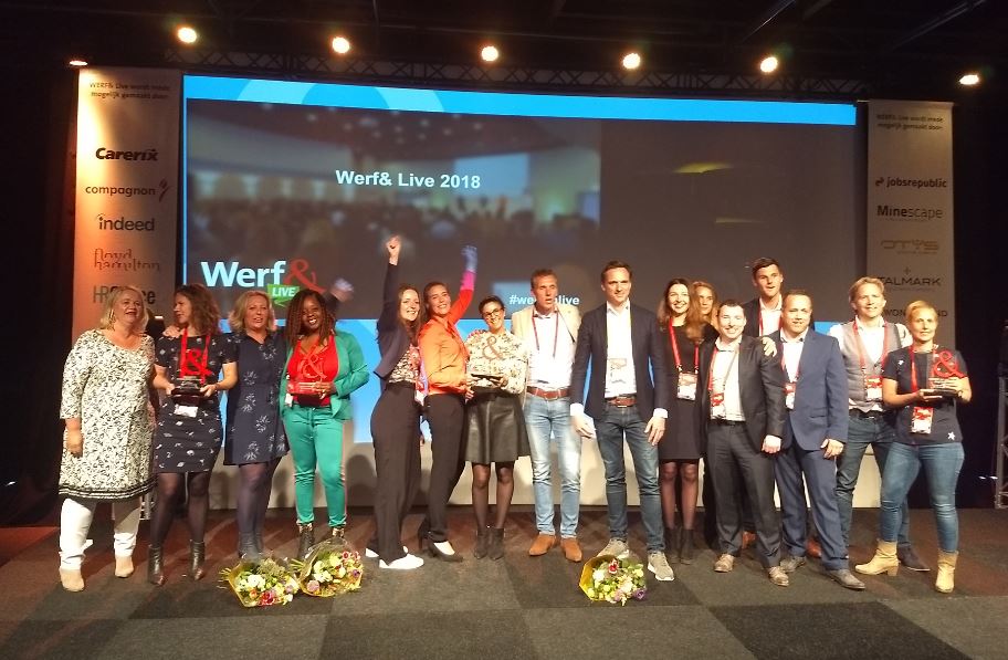 ErasmusMC, Jobsrepublic (voor I-Sec), Reinier de Graaf en Rijksoverheid winnen Werf& Awards van 2018