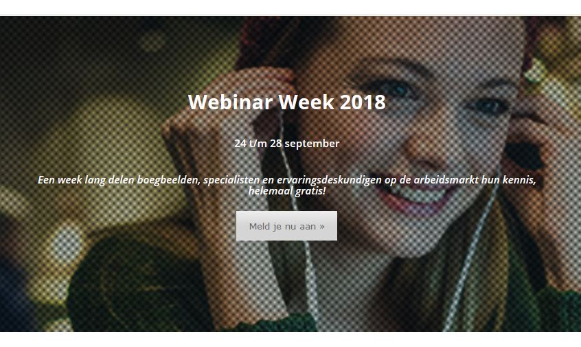 Er staan weer 25 interessante webinars op stapel (en de aanmeldingen zijn begonnen)