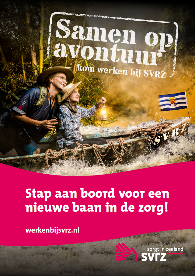 Out of the box campagne voor de zorg ‘Samen op avontuur’ (Inzending SVRZ)