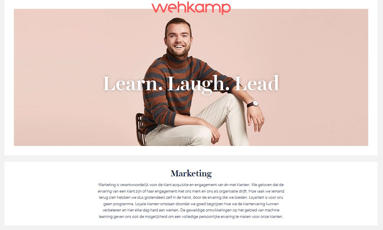 wehkamp marketing vacatures