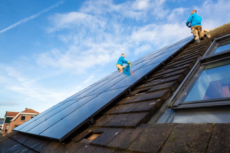 zonnepanelen coolblue dak