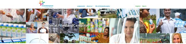 frieslandcampina interim zzp'er