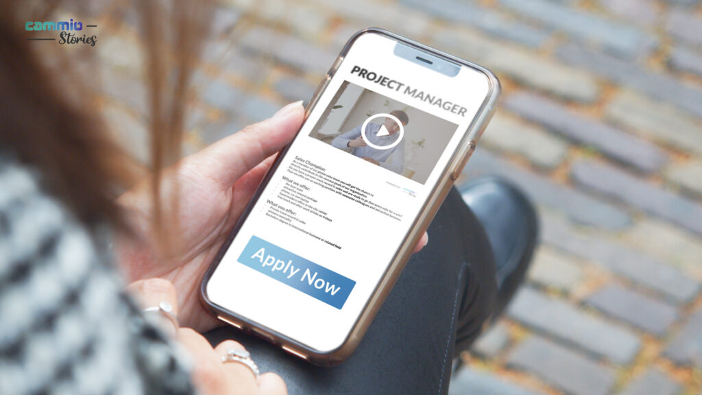 Video Recruitment Platform Cammio introduceert Stories – boost conversie met videovacatures