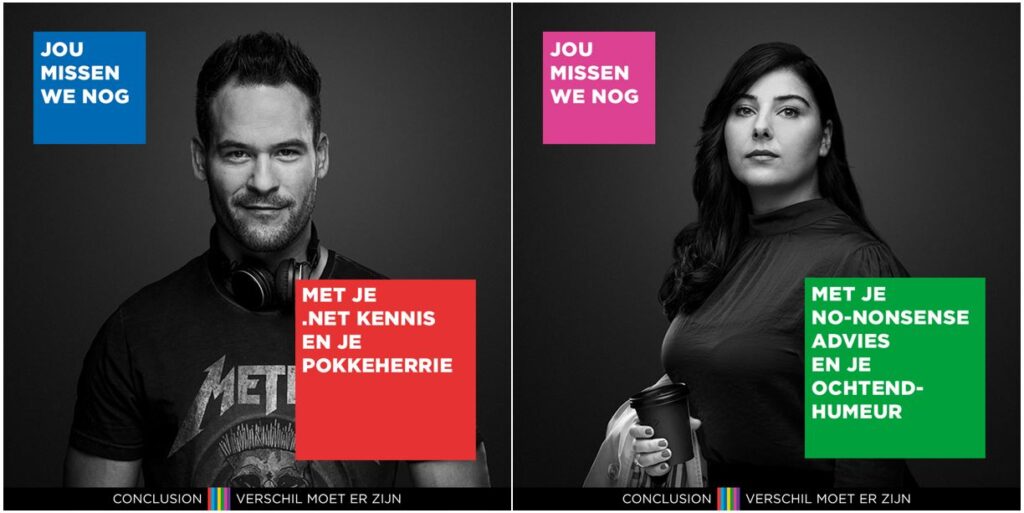 ‘Verschil moet er zijn’ (Hoe Conclusion met nieuwe campagne twee vliegen in één klap slaat)