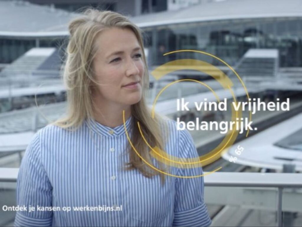 Campagne van de week: de NS gaat dit keer voor de volle 100%