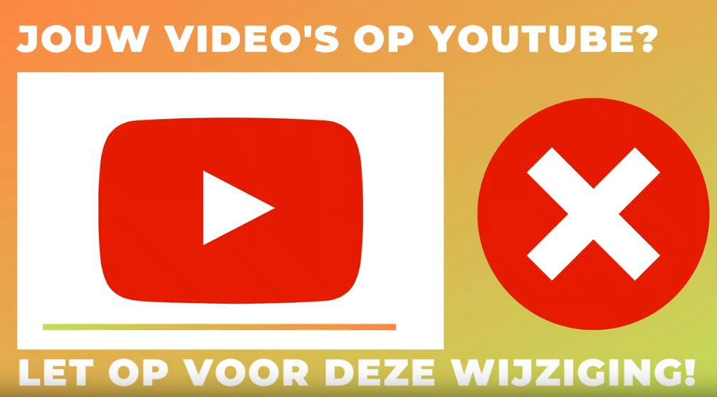 Video uploaden op YouTube? Let dan op voor deze wijziging