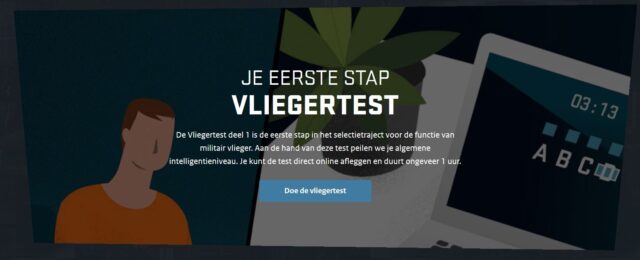 vliegertest vlieger worden