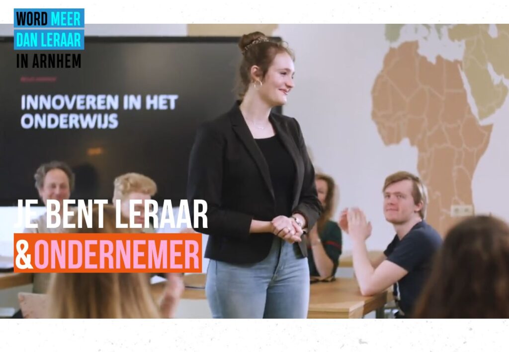 Campagne van de week: waarom Arnhem juist nú (meer dan) leraren werft