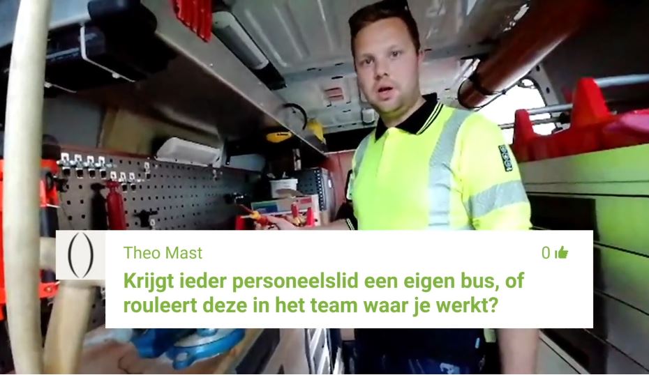 Hoe Alliander kandidaten direct laat meekijken in de monteursbus