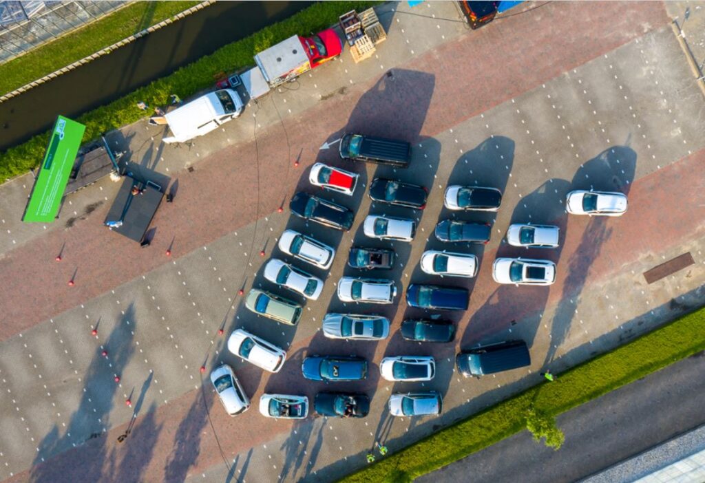 Zo verliep de eerste drive-in banenmarkt ooit