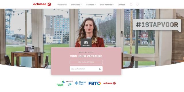 recruitmentsites onderzoek digitaal werven achmea