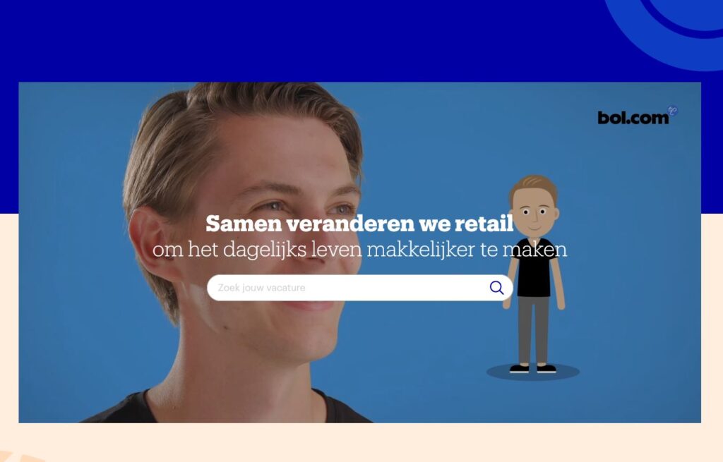 Hoe de recruitmentsite van Bol.com voor de derde keer (!) Digitaal Werven won