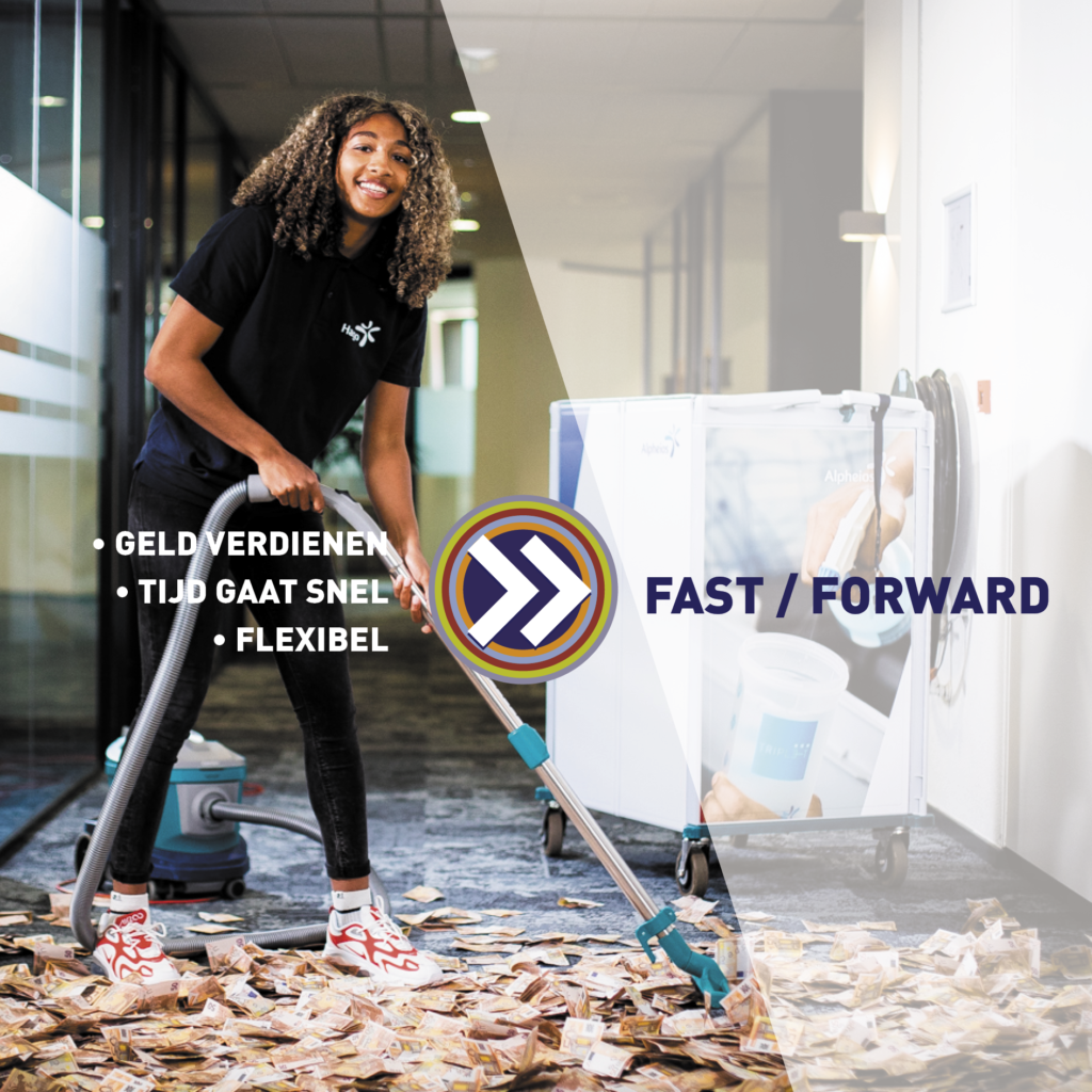 Krachtige vakantiebanencampagne: FAST / FORWARD (inzending Hago Zorg & Hago Nederland)