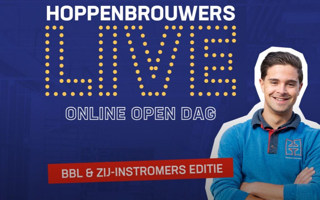 Hoe Hoppenbrouwers ook nu gewoon een Open Dag inzet om honderden mensen te werven