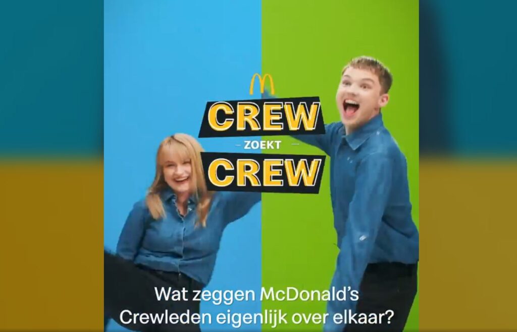 mcdonald's campagne crew leukste crew campagne mcdonald's