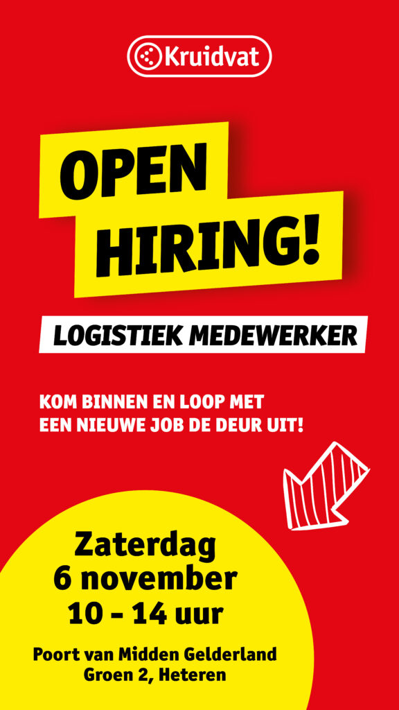 Open hiring: iedereen die een baan wil, krijgt een baan! (inzending A.S. Watson)