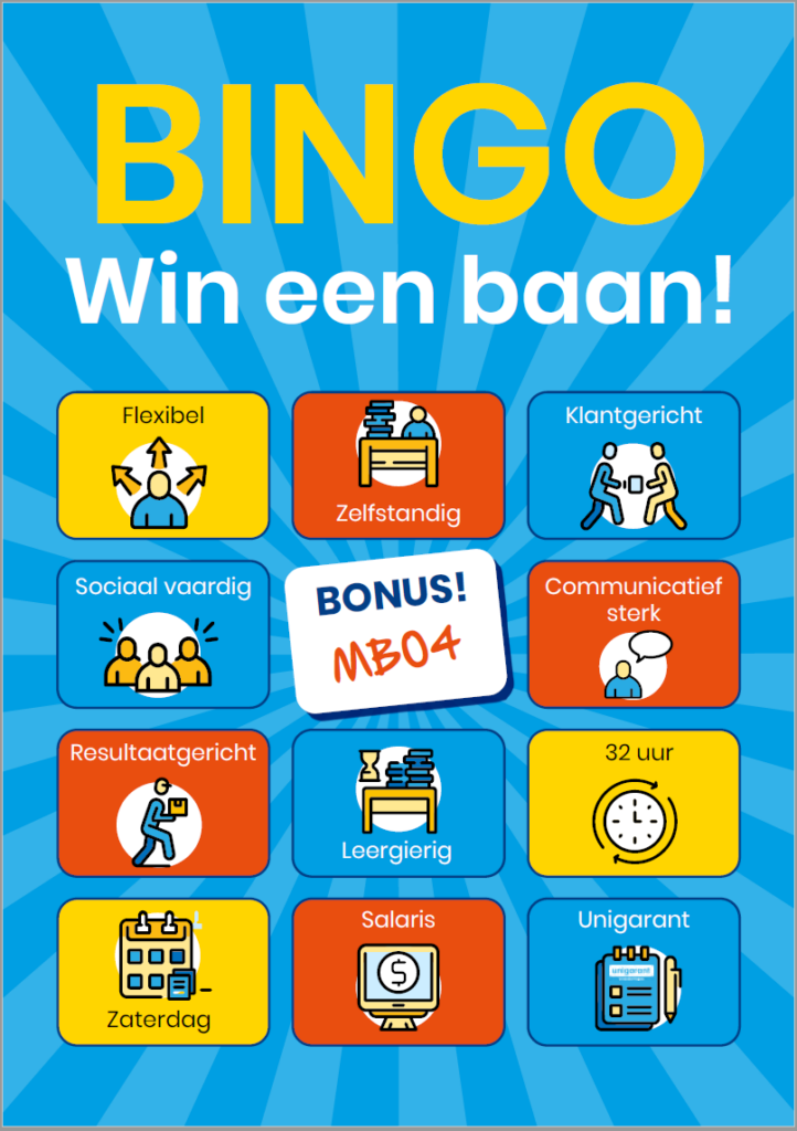 De Unigarant Banen Bingo! (inzending Unigarant Verzekeringen N.V.)