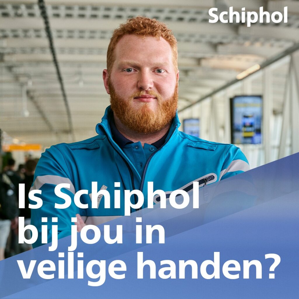 Hoe SteamTalmark Schiphol helpt om voldoende extra beveiligers te vinden