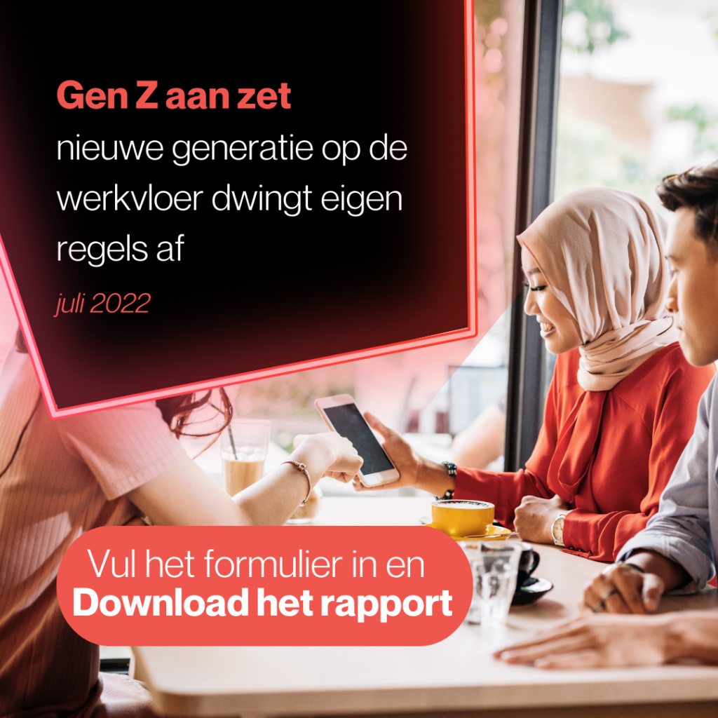 Gen Z aan zet: nieuwe generatie op de werkvloer dwingt eigen regels af