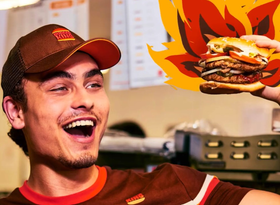 Hoe Burger King mensen zoekt die bij hen willen komen vlammen
