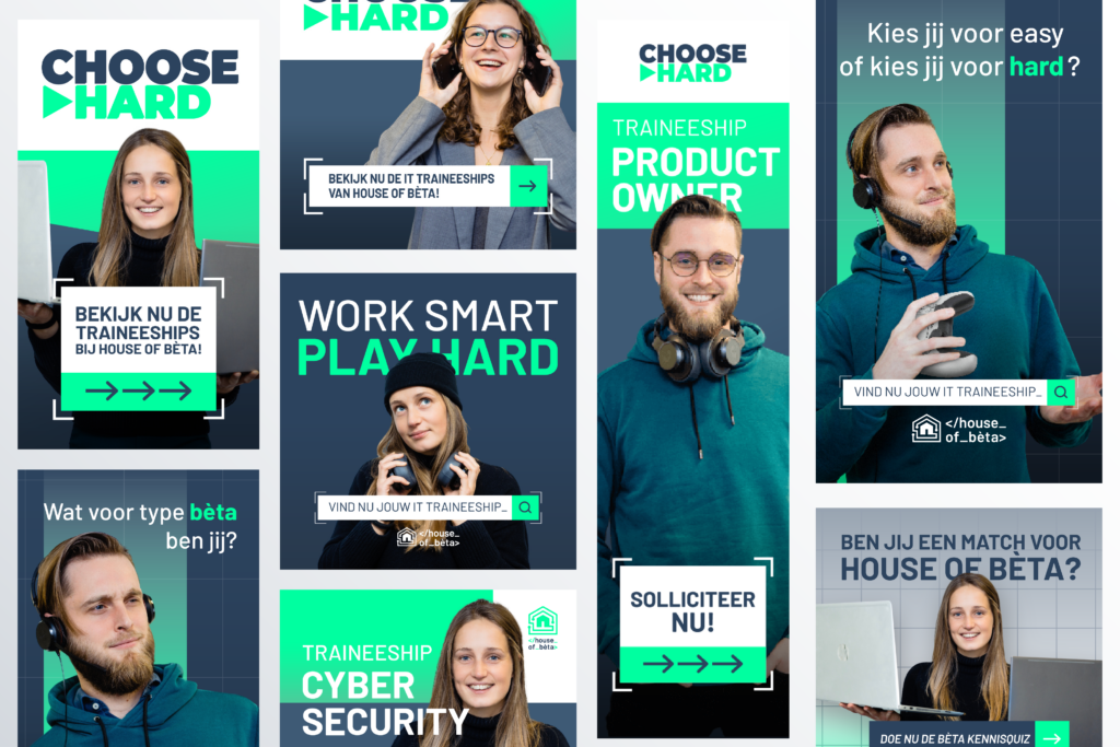 ‘Choose Hard’: arbeidsmarktcampagne voor analytisch talent (inzending House of Bèta)