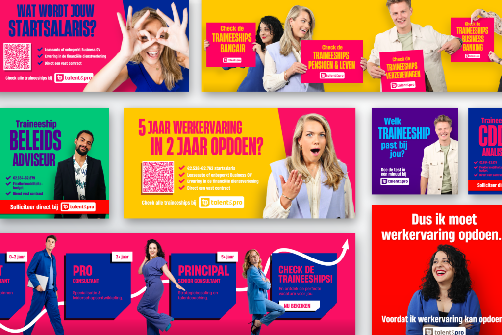 Crazy Careers arbeidsmarktcampagne (inzending Talent&Pro)