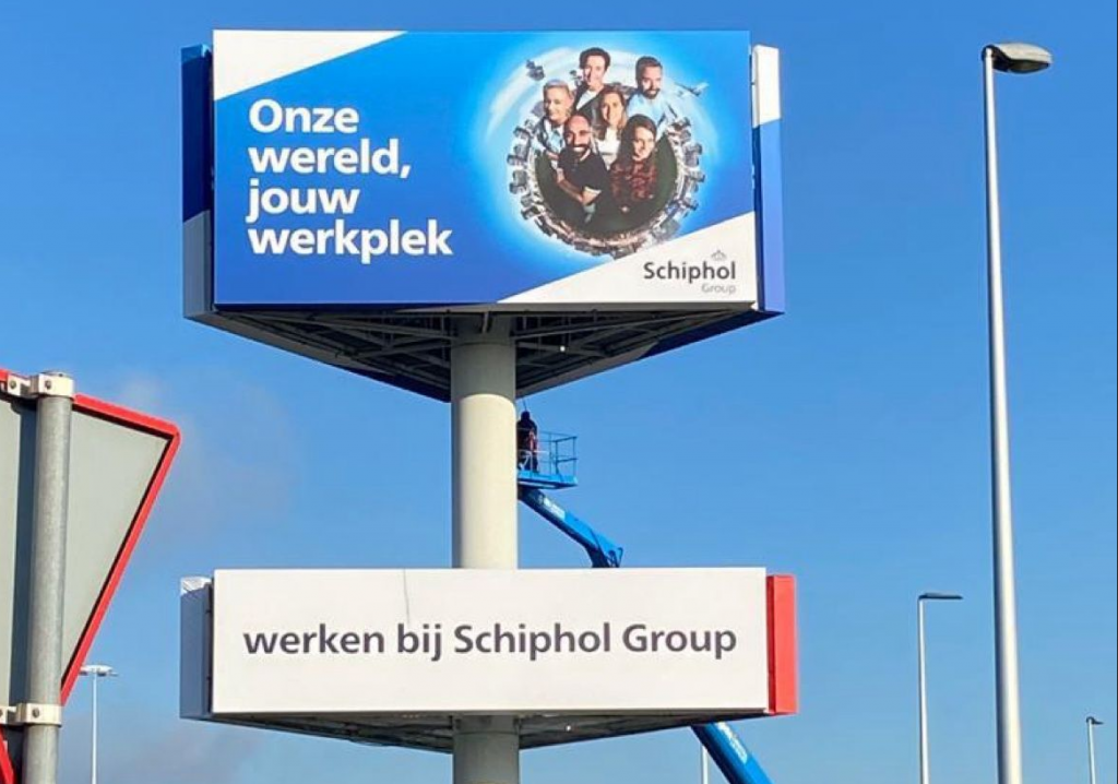 Hoe de wervingscampagne van Schiphol van de grond kwam